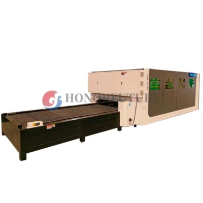 High Power 3015 Enclosed Fiber Laser Cutting Machine with Protection Cover 3kw 6kw for Metal Sheets - Image 3