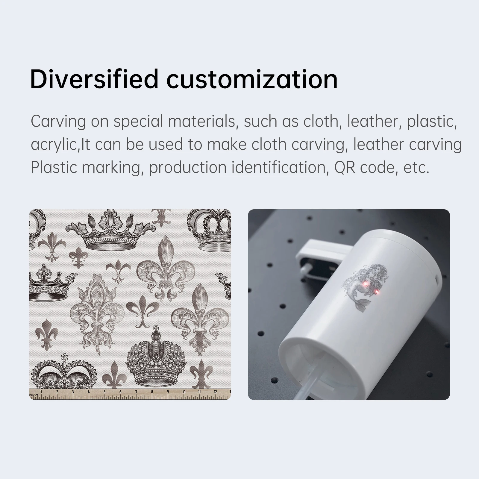 DAJA M4 PRO Fiber Marking Machine Portable Dual Laser Engraver for All Material Jewelry Wood Metal Plastic Leather Glass Ring DAJA M4 PRO Fiber Marking Machine Portable Dual Laser Engraver for All Material Jewelry Wood Metal Plastic Leather Glass Ring