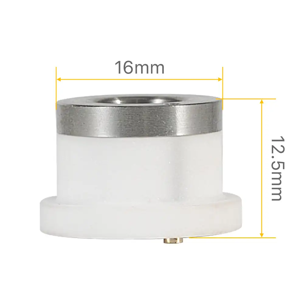 Bluetimes  Laser Ceramic Holder Ring For Fiber Cutting Machine D19.5 21.4 28 32 mm  Fiber Laser Nozzle
