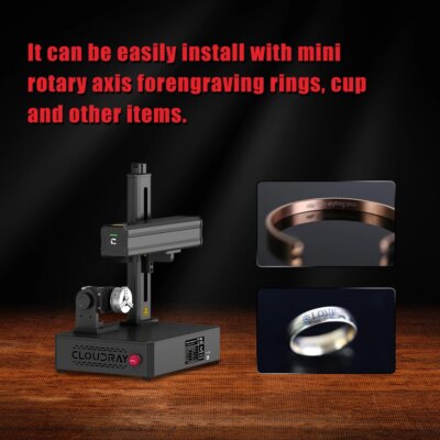 All-in-one Portable 30W 50W 60W Fiber Laser Marking Machine for Stainless Steel Metal Jewelry Rings Bracelet DIY Laser Engrave - Image 5