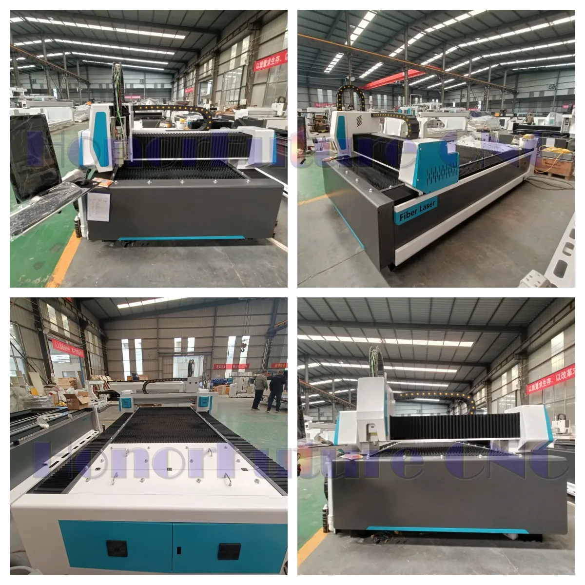 CNC Fiber Laser Cutting Machine 1000W to 2000W Cut Stainless Steel For Metal Sheet