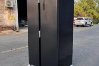 595L Commercial Open Door Fridge - Inverter Frost-Free Refrigerator with Digital Thermostat, 2mm Stainless Steel