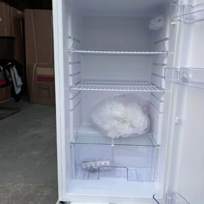 ​​205L Double Door Top Freezer Refrigerator - Household Energy Saving Fridge for Home, Large Capacity with Adjustable Shelves - Image 6