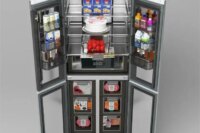 ZUNGUI BCD-355WQB Best Selling Refrigerator and Freezers Home Built-In Refrigerator