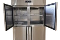 Commercial Hotel Home Use Upright Refrigerator Four Doors Fridge 4 Door Freezer Stainless Steel Chiller Price in Hyderabad