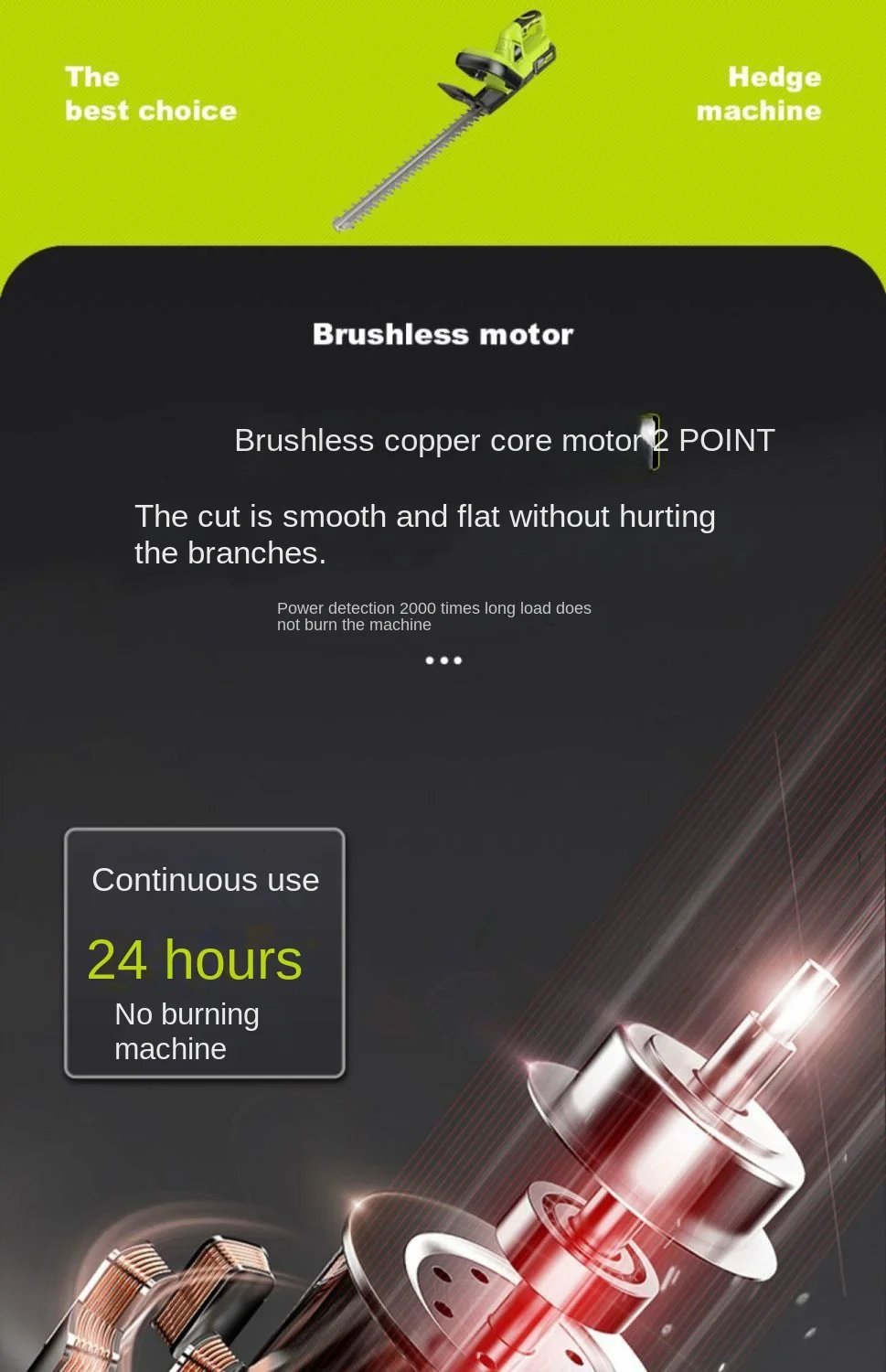 Electric Hedge Trimmer Trimmer Rechargeable Tea Tree Pruning Machine Tea Leaf Tea Greening Garden Artifact Tea Cutting Machine