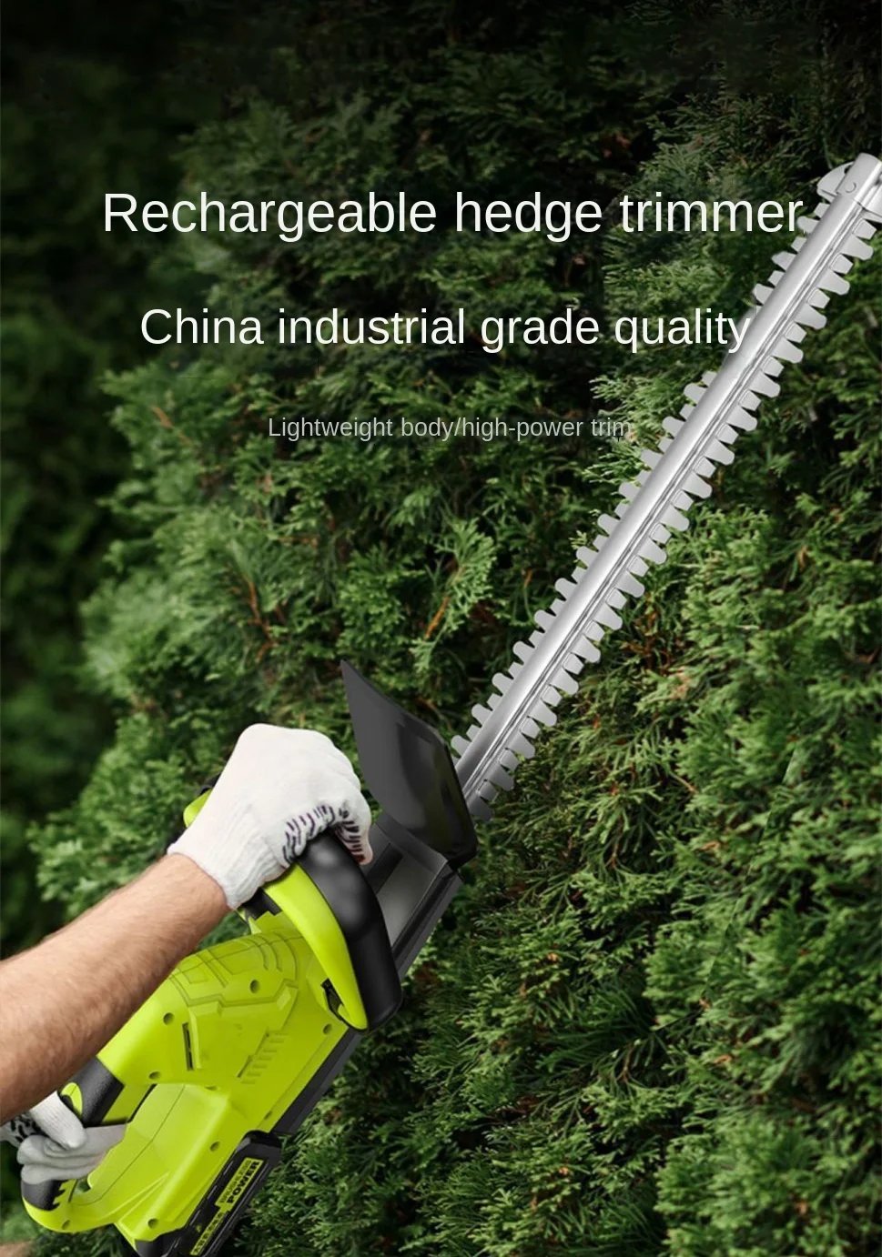 Electric Hedge Trimmer Trimmer Rechargeable Tea Tree Pruning Machine Tea Leaf Tea Greening Garden Artifact Tea Cutting Machine
