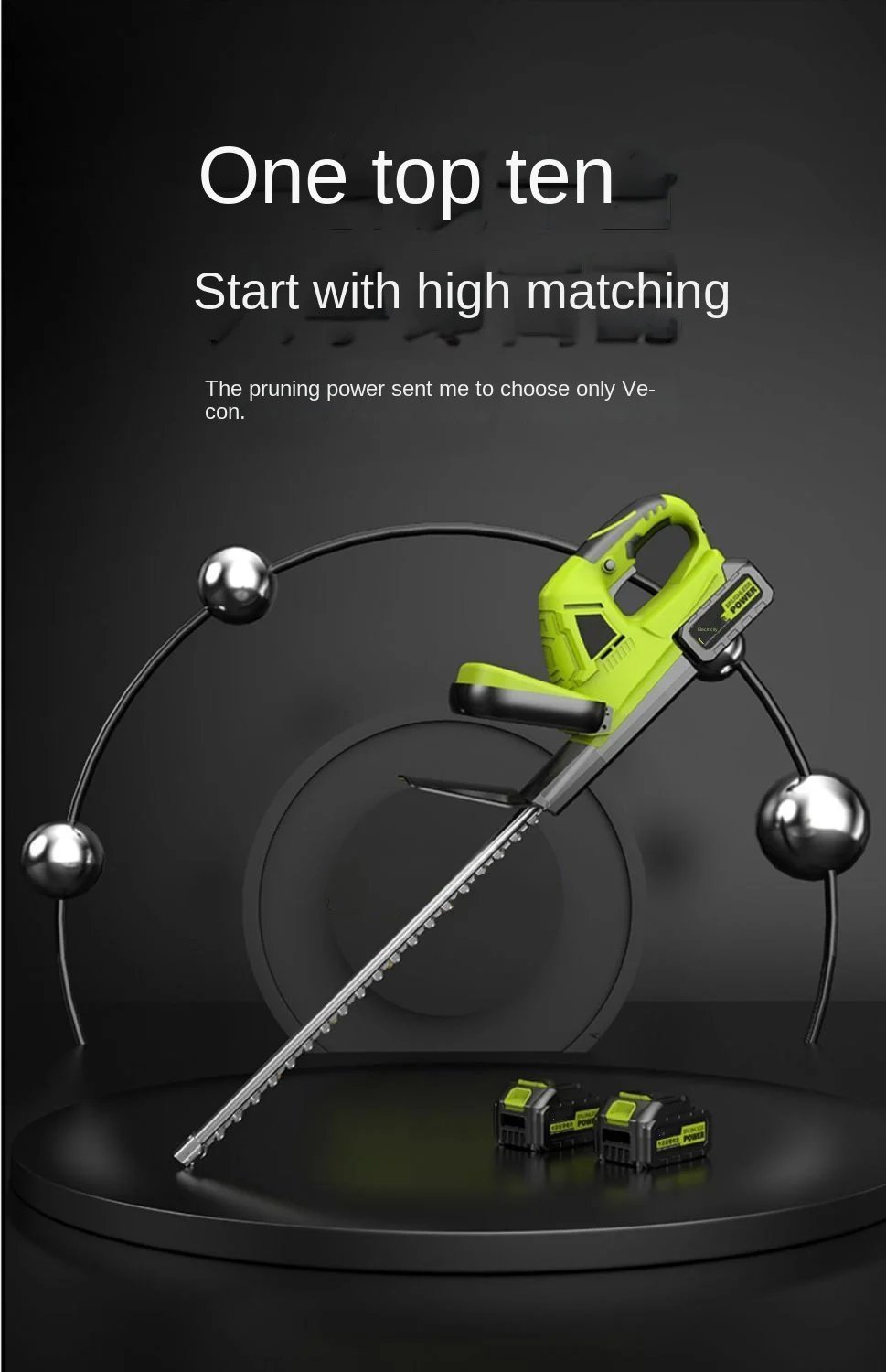 Electric Hedge Trimmer Trimmer Rechargeable Tea Tree Pruning Machine Tea Leaf Tea Greening Garden Artifact Tea Cutting Machine
