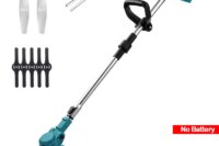 Cordless Lawn Mower Handheld Electric Grass Trimmer Adjustable Garden Tools For Makita 18V Battery
