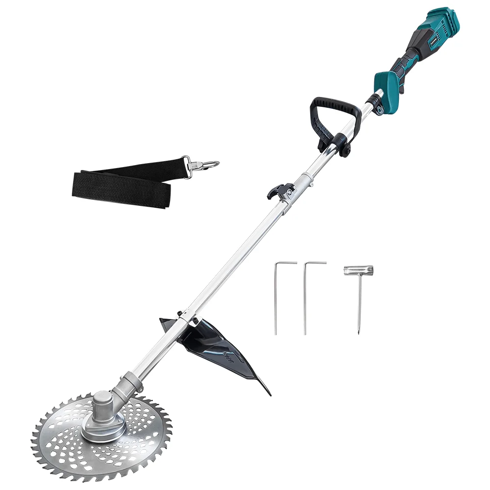 Brushless 9 Inch Cordless Lawn Mower Portable Adjustable Length Electric Grass Trimmer Cutter For Makita 18V Battery(No Battery) Brushless 9 Inch Cordless Lawn Mower Portable Adjustable Length Electric Grass Trimmer Cutter For Makita 18V Battery(No Battery)
