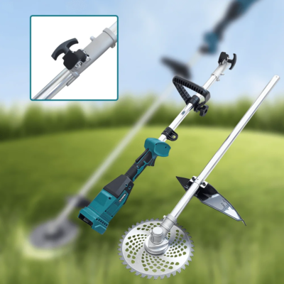 Brushless 9 Inch Cordless Lawn Mower Portable Adjustable Length Electric Grass Trimmer Cutter For Makita 18V Battery(No Battery) - Image 6