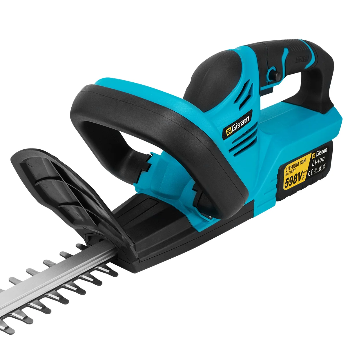 Gisam 20000RPM Brushless Electric Hedge Trimmer Lawn Mower Garden Landscaping Hedge Pruner Trimmer For Makita 18V Battery Pin