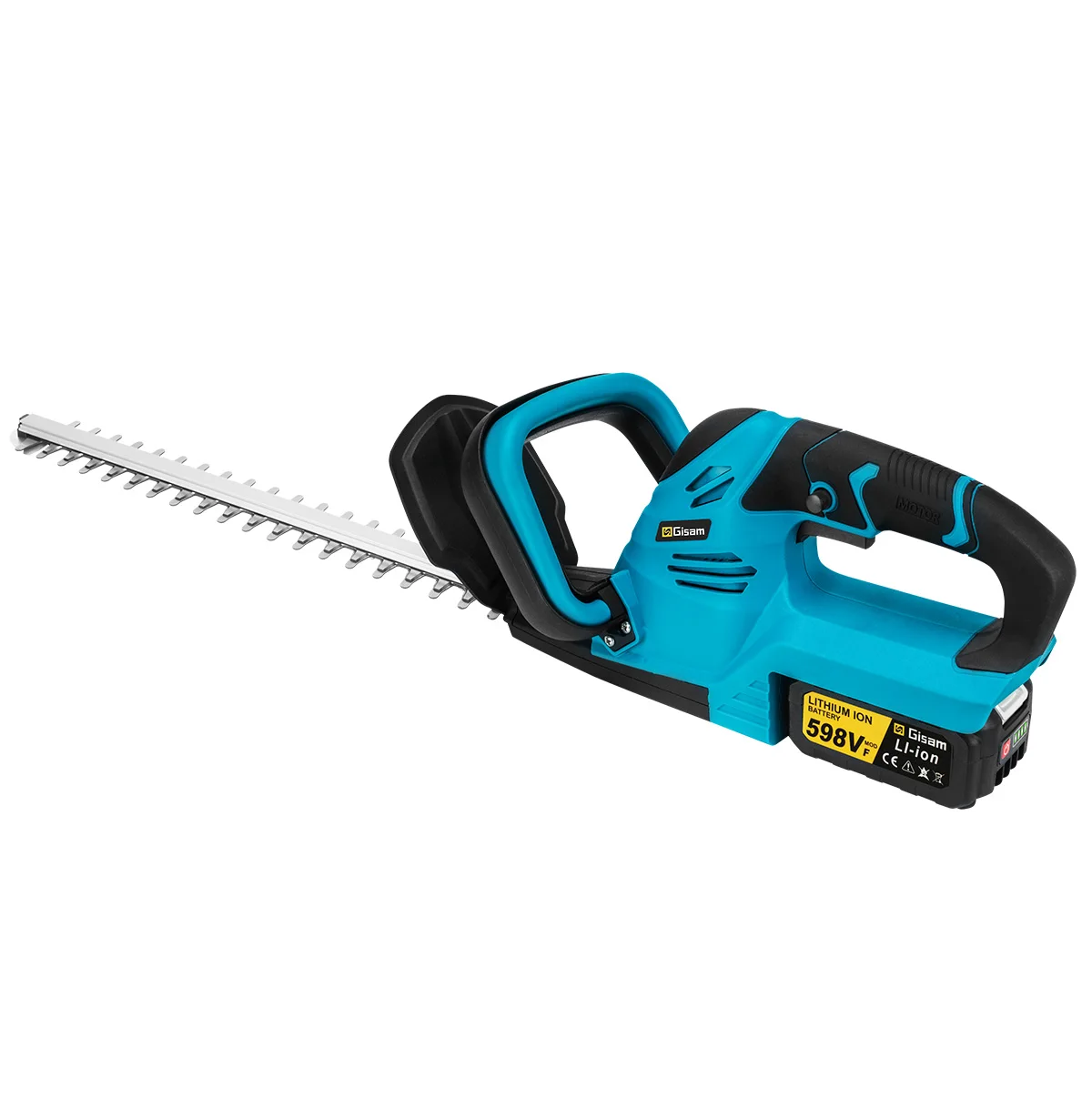 Gisam 20000RPM Brushless Electric Hedge Trimmer Lawn Mower Garden Landscaping Hedge Pruner Trimmer For Makita 18V Battery Pin