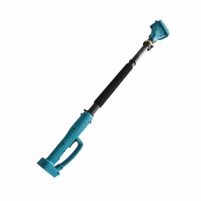 Cordless Pruning Shears Extension Pole Anti Slip Handle Rotating Head Electric Tree Pruner Pole 4.92 Ft Length for Garden Blue - Image 2