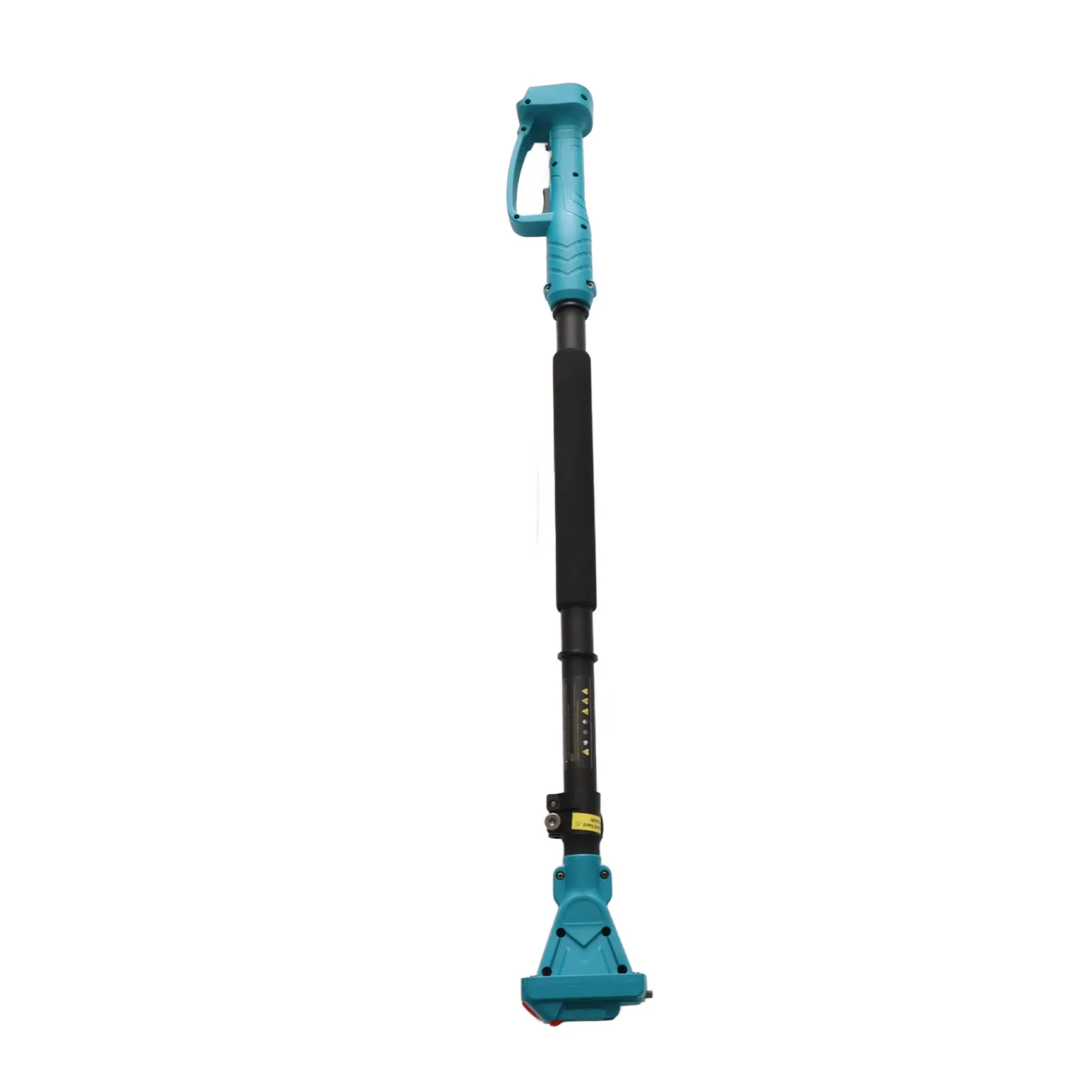 Cordless Pruning Shears Extension Pole Anti Slip Handle Rotating Head Electric Tree Pruner Pole 4.92 Ft Length for Garden Blue
