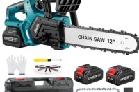 SEESII 12-Inch Brushless Electric Chainsaw For Makita Battery Cordless Chain Saw Firewood Tree Cutting Garden Pruning Power Tool