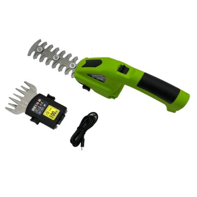 2 In 1 Cordless Electric Hedge Trimmer Rechargeable Handheld Household Lawn Shrub Weeding Pruning Mower Garden Tools - Image 3