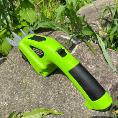 2 In 1 Cordless Electric Hedge Trimmer Rechargeable Handheld Household Lawn Shrub Weeding Pruning Mower Garden Tools - Image 4