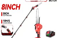 ONEVAN 4500W 2.25m Brushless High Branch Saw Telescoping Pole Electric Saw Cordless Garden Pruning Tool For ONEVAN 18V Battery