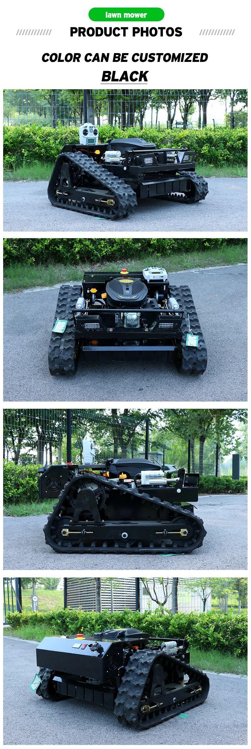 Remote Control Grass CutterSmart Robotic Lawn Mower Intelligent GPS Robot Lawnmower Electric Robot Mowers Lawn For Garden