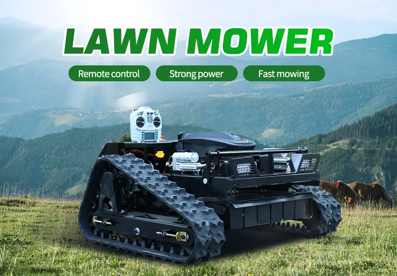 Remote Control Grass CutterSmart Robotic Lawn Mower Intelligent GPS Robot Lawnmower Electric Robot Mowers Lawn For Garden