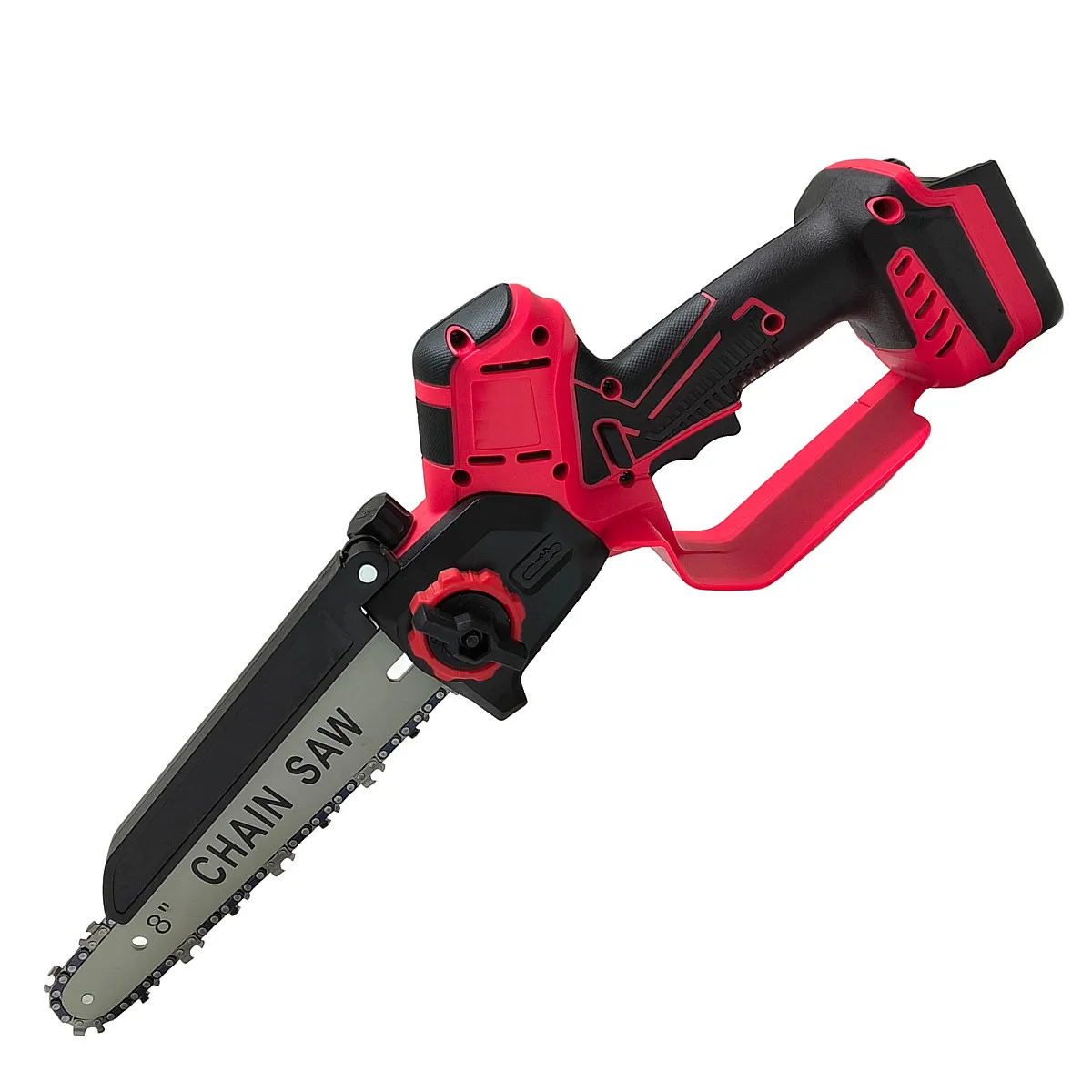 3000W 8 Inch Electric Chainsaw With Oil Tank Safety Hand Guard Woodworking Garden Chain Saw Power Tool For Milwaukee 18V Battery