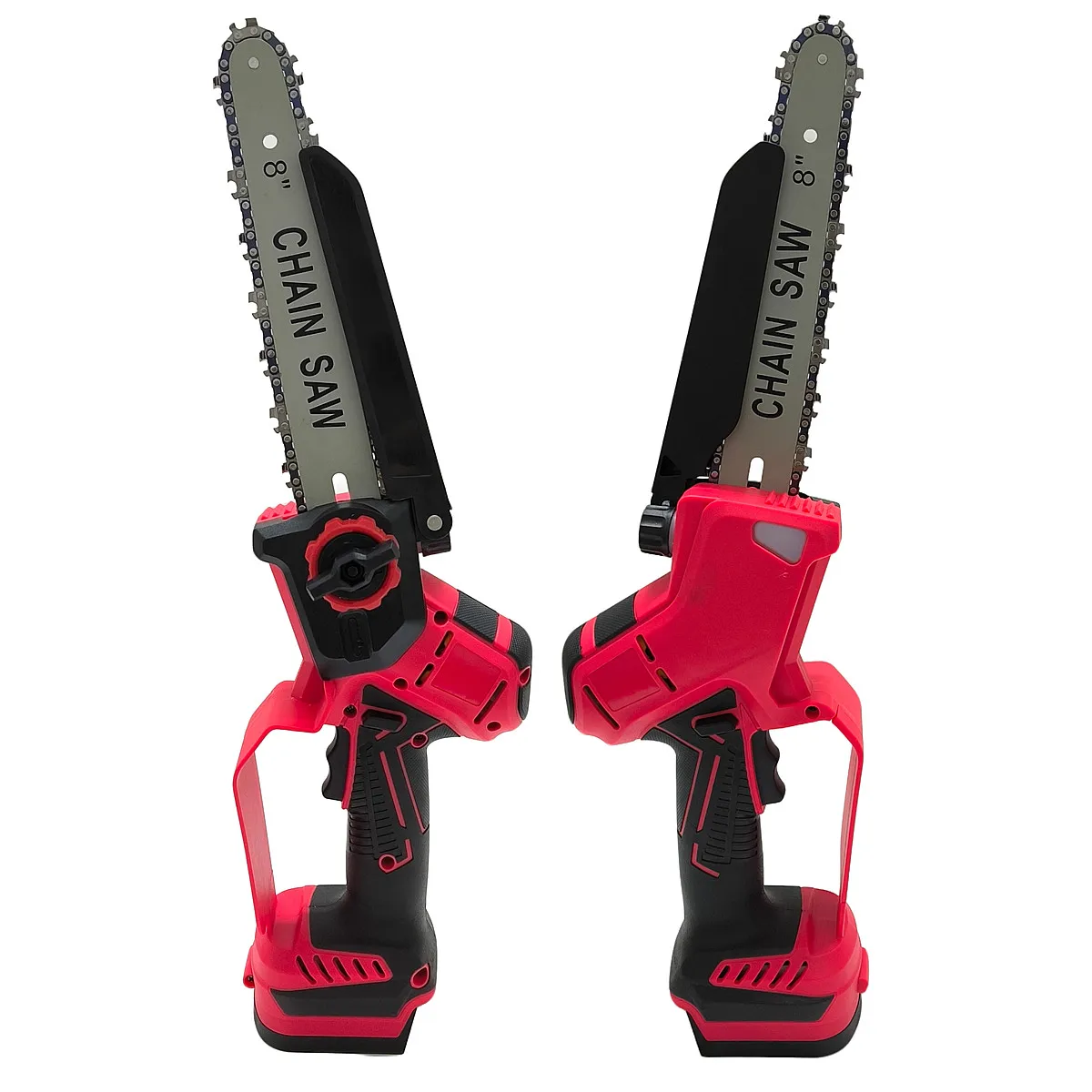 3000W 8 Inch Electric Chainsaw With Oil Tank Safety Hand Guard Woodworking Garden Chain Saw Power Tool For Milwaukee 18V Battery