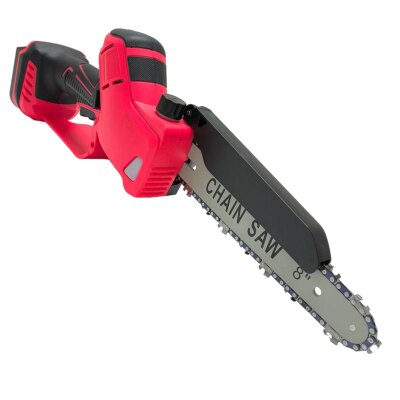 3000W 8 Inch Electric Chainsaw With Oil Tank Safety Hand Guard Woodworking Garden Chain Saw Power Tool For Milwaukee 18V Battery - Image 4