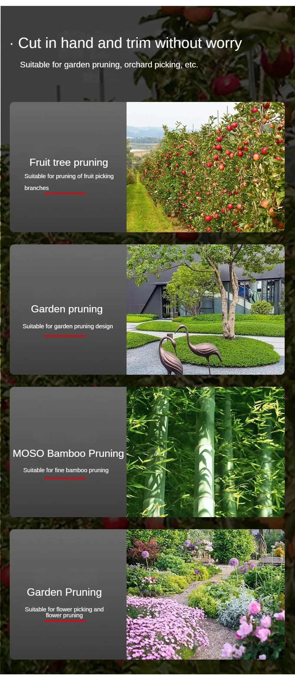 21V Electric Pruning Shears Landscaping Fruit Tree Lithium Electric Scissors Wireless Branch Pruning Tool
