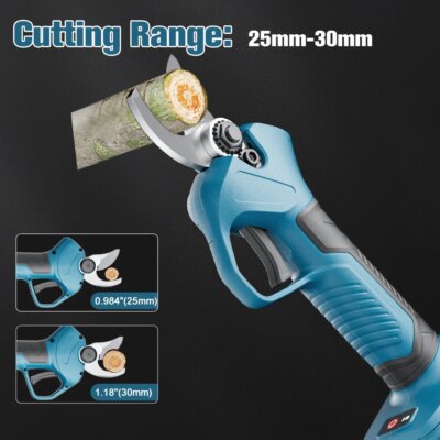 Cordless Pruning Shears For Makita 18V Battery Electric Scissorss Fruit Tree Branches Electric Pruning Shears Garden Tool - Image 5