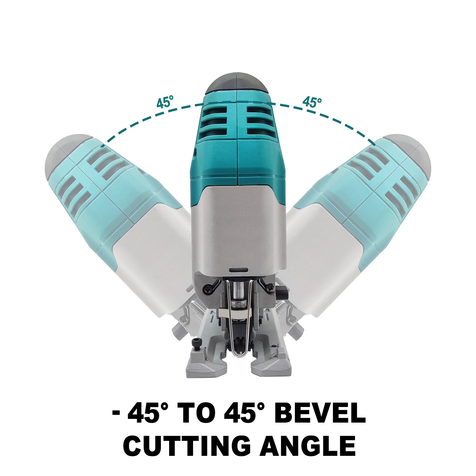 Brushless 6-Speed Electric Jig Saw Cordless Saw 4-Position Orbital Jigsaw Woodworking Tools For Makita 18V Battery(No Battery) Brushless 6-Speed Electric Jig Saw Cordless Saw 4-Position Orbital Jigsaw Woodworking Tools For Makita 18V Battery(No Battery)