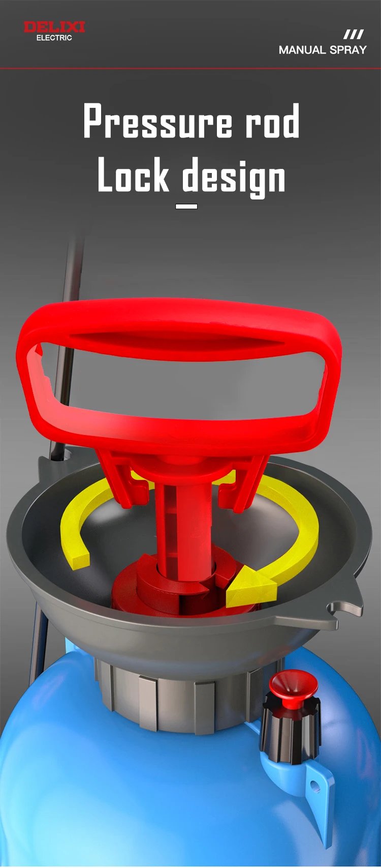 DELIXI ELECTRIC 3/5/8L Garden Sprayer Hand Pump Pressure Sprayer,Multi-Purpose Hand Pressure Garden Sprayer,for Lawn Garden DELIXI ELECTRIC 3/5/8L Garden Sprayer Hand Pump Pressure Sprayer,Multi-Purpose Hand Pressure Garden Sprayer,for Lawn Garden