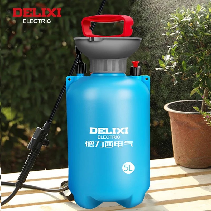 DELIXI ELECTRIC 3/5/8L Garden Sprayer Hand Pump Pressure Sprayer,Multi-Purpose Hand Pressure Garden Sprayer,for Lawn Garden - Image 5