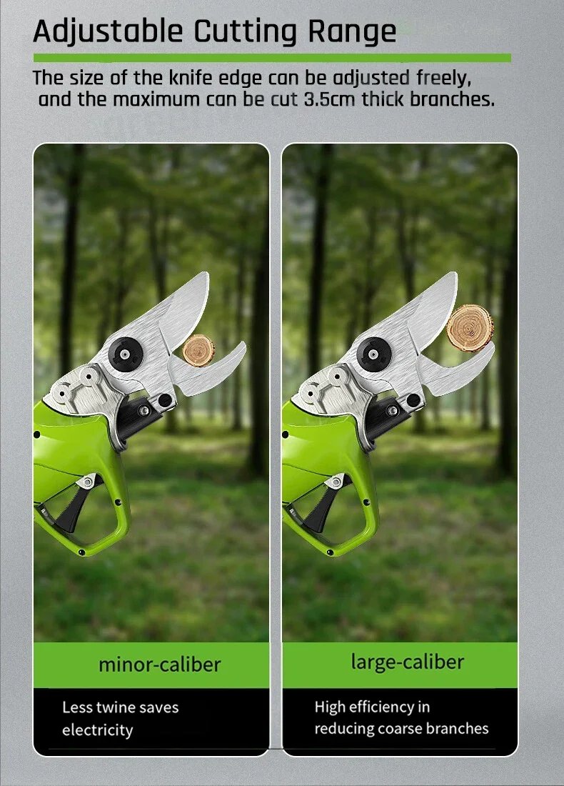 Greenworks Electric Scissors Brushless Motor 40V Home Garden 3.5mm Pruning Shear Professional Cordless Lopper Original Bare Tool