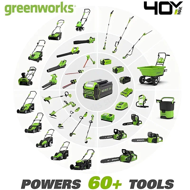 Greenworks Electric Scissors Brushless Motor 40V Home Garden 3.5mm Pruning Shear Professional Cordless Lopper Original Bare Tool