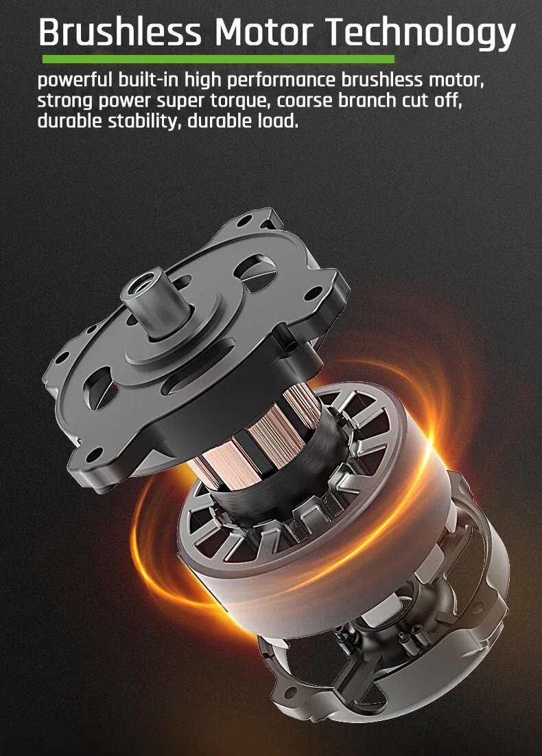 Greenworks Electric Scissors Brushless Motor 40V Home Garden 3.5mm Pruning Shear Professional Cordless Lopper Original Bare Tool