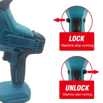 Cordless Electric Reciprocating Saw Wood Metal Cutting Saw Lithium Battery Saber Saw Portable Saw Power Tool For Makita - Image 3