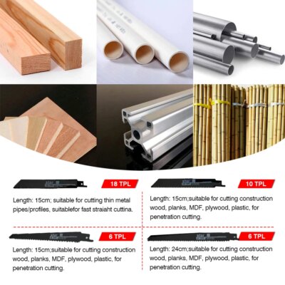Cordless Electric Reciprocating Saw Wood Metal Cutting Saw Lithium Battery Saber Saw Portable Saw Power Tool For Makita - Image 5