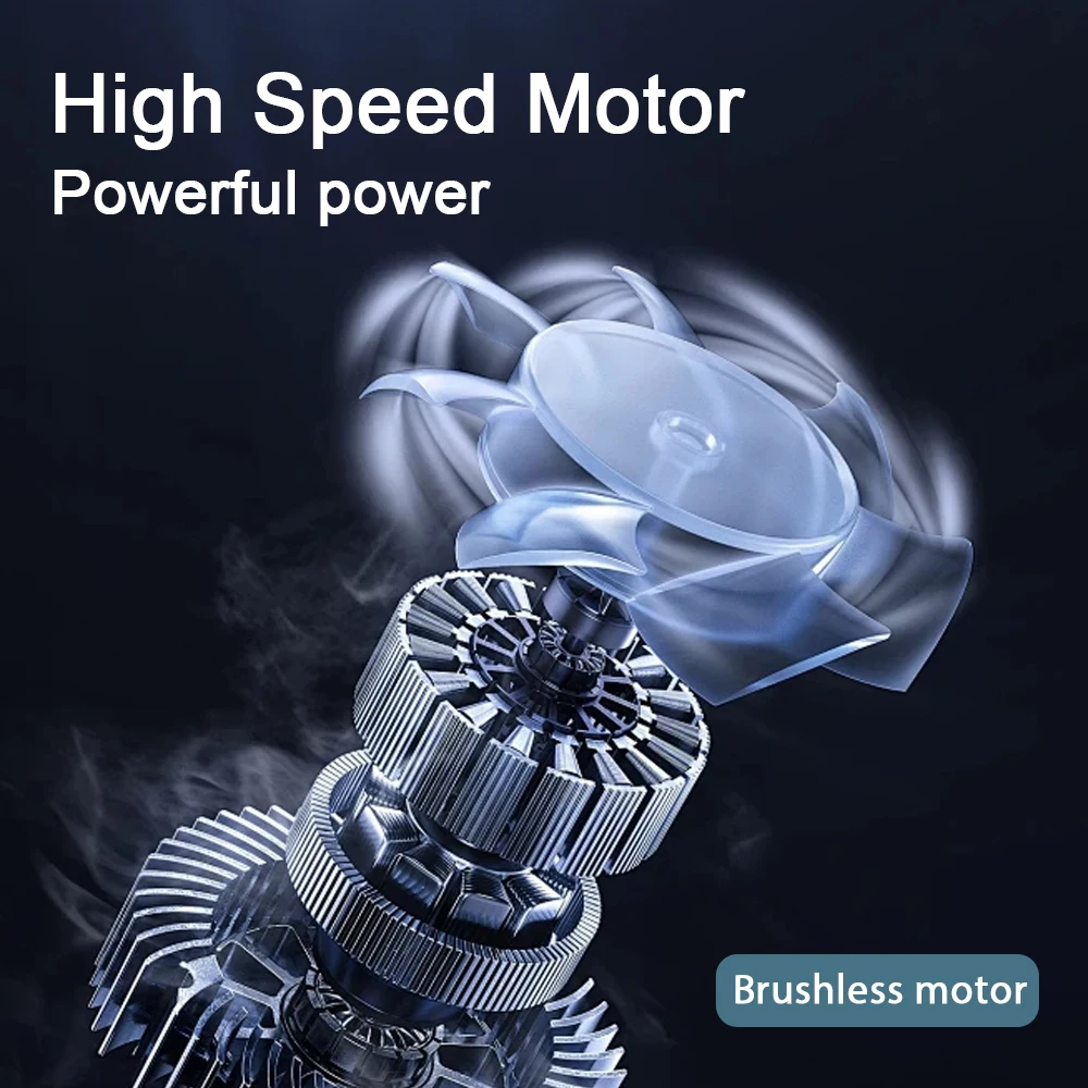 Brushless Turbo Fan Blowers 320000RPM 3000W 450M/S Electric Handheld Jet Fan Snow Leaf Dust Blowing Tools For Makita 18V Battery