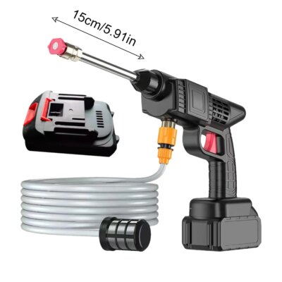 Cordless High Pressure Cleaner Washer Spray Water Guns Car Wash Pressure Water Cleaning Machine garden Electric Watering Guns - Image 6