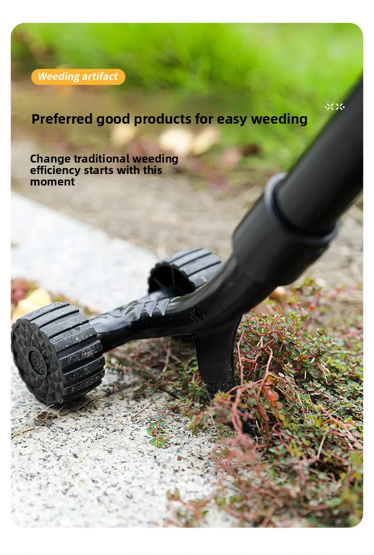 Roller weeding tool, no bending over weeding hook, garden quick weeding tool, soil loosening and weeding device Roller weeding tool, no bending over weeding hook, garden quick weeding tool, soil loosening and weeding device