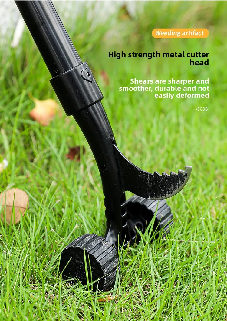 Roller weeding tool, no bending over weeding hook, garden quick weeding tool, soil loosening and weeding device Roller weeding tool, no bending over weeding hook, garden quick weeding tool, soil loosening and weeding device