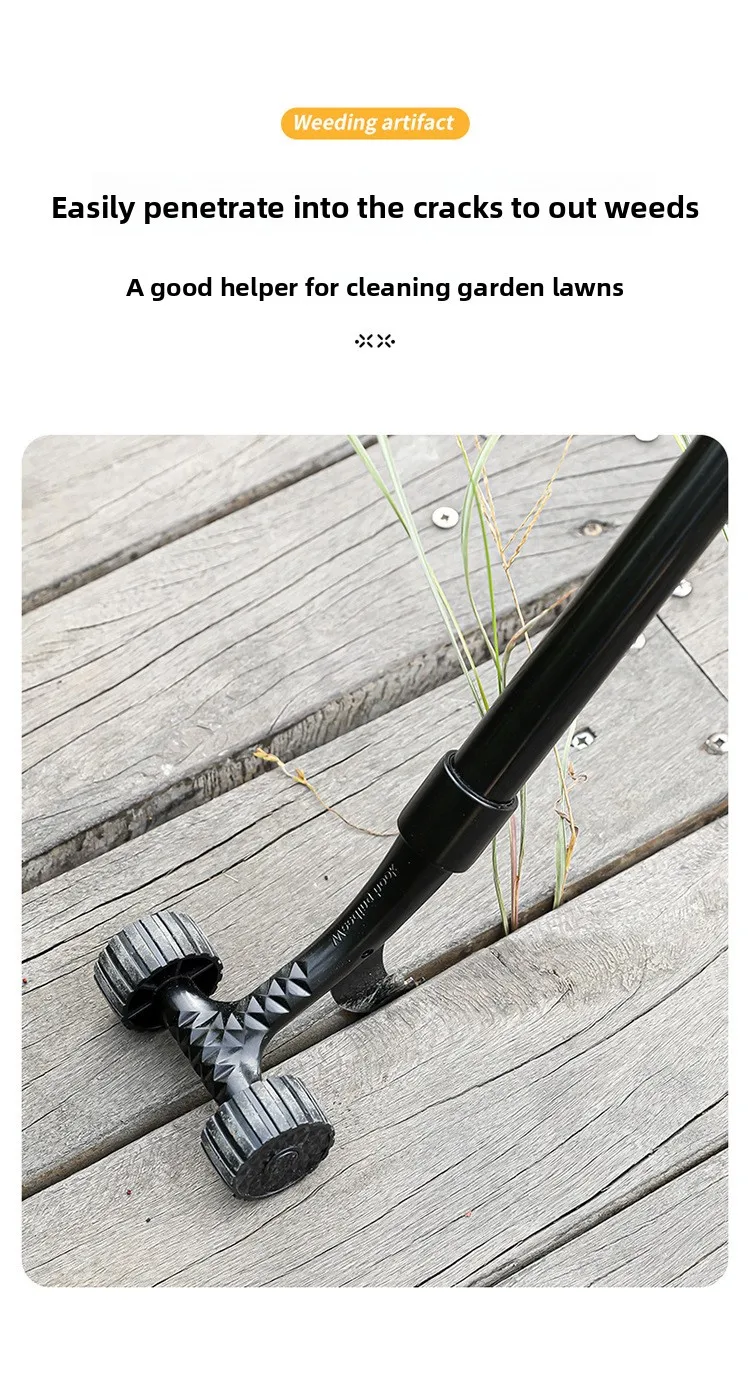 Roller weeding tool, no bending over weeding hook, garden quick weeding tool, soil loosening and weeding device Roller weeding tool, no bending over weeding hook, garden quick weeding tool, soil loosening and weeding device