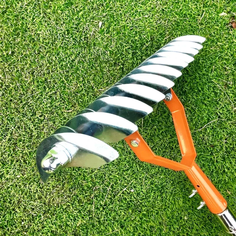 Stainless Steel Lawn Thatch Rake Detachable Cleaning Yard Dry Grass Thatch Rake Leaf Soil Durable Weeders Garden Hand Tools Stainless Steel Lawn Thatch Rake Detachable Cleaning Yard Dry Grass Thatch Rake Leaf Soil Durable Weeders Garden Hand Tools