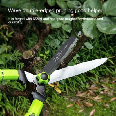 Deli prunes branches hedges lawns branches flowers plants gardens horticulture and double-edged scissors garden tools - Image 6