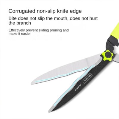 Deli prunes branches hedges lawns branches flowers plants gardens horticulture and double-edged scissors garden tools - Image 2