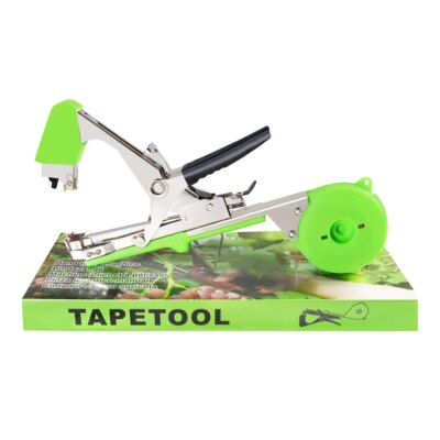 Tying Machine Plant Garden Plant Tapetool Tapener +10 Rolls Tape Set for Vegetable Grape Tomato Cucumber Pepper Flower - Image 2