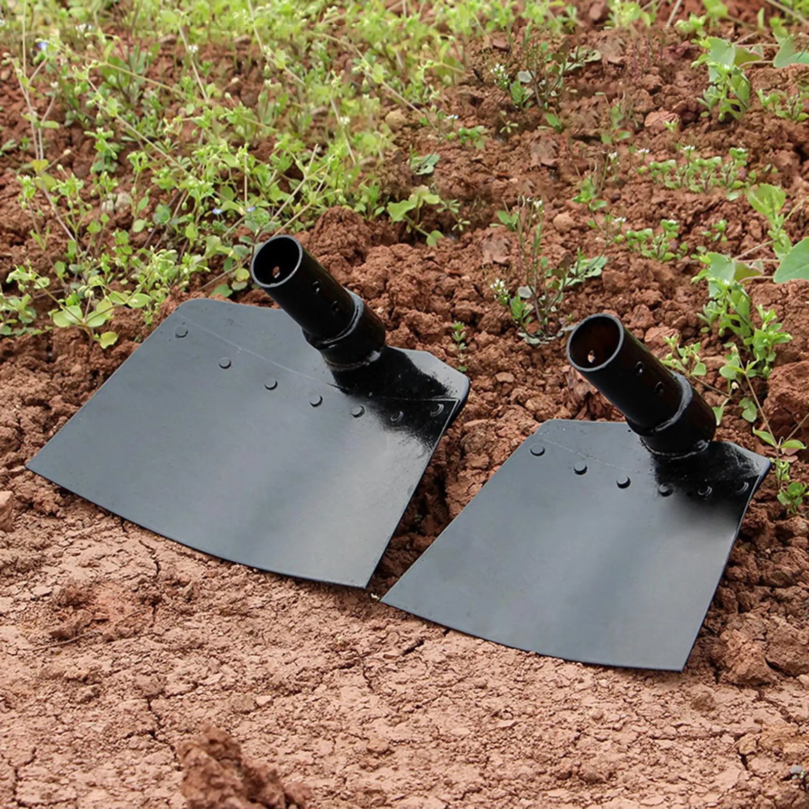 Weeding Sickle Hoe Adjustable Long Handle Standing Weeding Tool Loosening Soil Garden Tools for Weeding and Planting