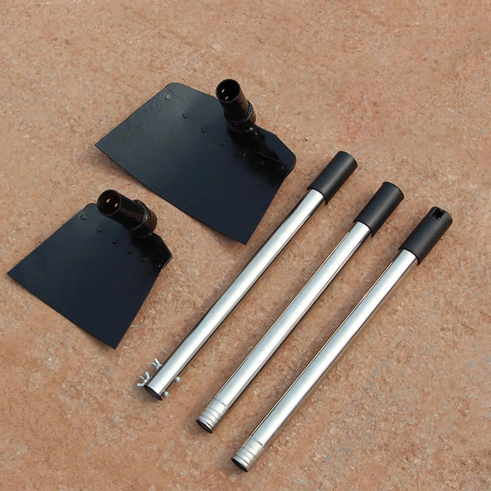 Weeding Sickle Hoe Adjustable Long Handle Standing Weeding Tool Loosening Soil Garden Tools for Weeding and Planting