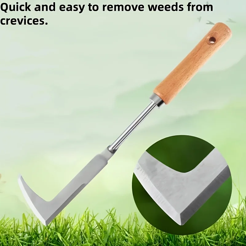 Stainless Steel Grass Plow Digging Shovel Weeding Tool Excavation Shovel Loosening Soil and Planting Gardening Tools Stainless Steel Grass Plow Digging Shovel Weeding Tool Excavation Shovel Loosening Soil and Planting Gardening Tools